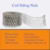 waltyotur 3600 Count Stainless Steel Coil Roofing Ring Shank Siding