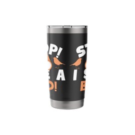 Birdwatching Binoculars Birds Design Stainless Steel Insulated Tumbler