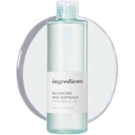ONGREDIENTS Balancing Skin Softener | Trouble Care Facial Toner | Panthenol, Hyaluronic Acid, Heartleaf, Hydrating Balance Care for Dry, Sensitive Skin | Vegan, Korean Skin Care 250ml / 8.45 fl Oz