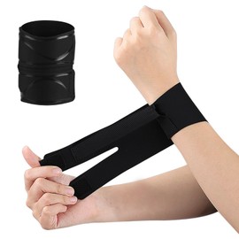 Wrist Supporter, Tendon Sheath, Joints, Freely Adjustable, Wrist Support, Ultra-thin, Lightweight, Sweat Absorbent, Quick Drying, Double Pressure Fixed, Sports, Housework, Childcare, Computer