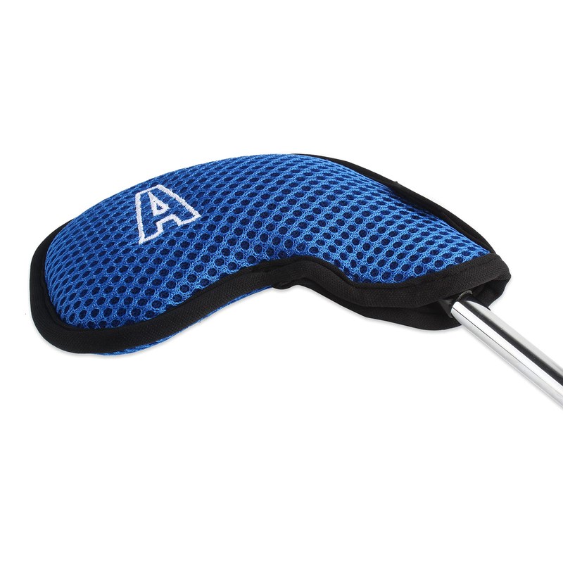Andux Golf Club Head Covers for Irons Mesh Double Numbered