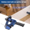 Pssopp Packaging Tape Dispenser with Cutter - Tape Gun for