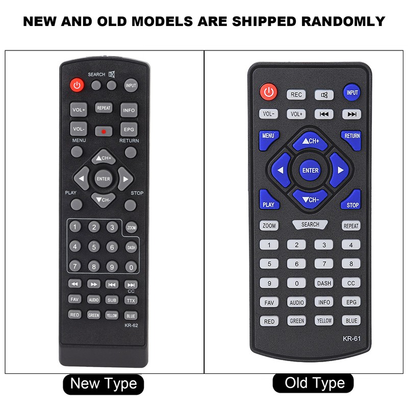 For LEADSTAR ISDB-T 7 Inches Rechargeable Digital Color TV Player