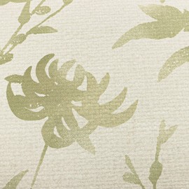 HeloHo Yellow Floral Leaf Wallpaper Peel and Stick Wallpaper 16.1" X 118" Self Adhesive Removable Wallpaper Waterproof Contact Paper for Living Room Bedroom Decor