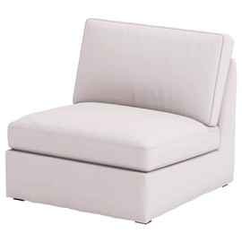 Durable Kivik Chair Cover Replacement Kivik Armchair Slipcover, Or One Seat Sofa Cover (Polyester Flax Beige)