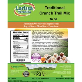 Traditional Crunch Trail Mix (16 oz, ZIN: 525614) - 2 Pack
