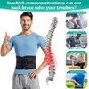 Back Brace for Men Lower Back Pain with 3D Lumbar