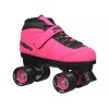 Epic Turbo Nitro Indoor Outdoor Pink Quad Roller Speed Skate