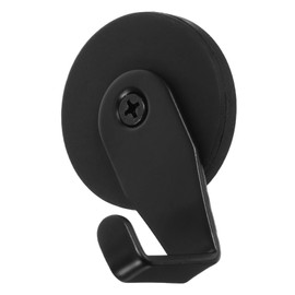 MAGICLULU Magnetic Hook Hooks Front Door Wreath Hanger Wreath Hangers Fridge Magnet Hook Purse Magnet Hanger Wreath Hanger for Storm Door Wreath Door Hanger Magnetic Purse Hook Iron Black