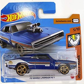 Hot Wheels 70 Dodge Charger R/T Muscle Mania 5/10 2020 (249/250) Short Card