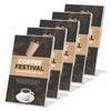 WIYETY Pack of 5 A5 Acrylic Table Stands L Stand