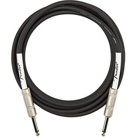 Fender 10-Foot Original Instrument Cable Compatible with Modem, Straight-Straight, Black - 1 Pack