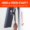 ECHOGEAR Low Profile Fixed TV Wall Mount for TVs Up