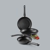 Brund Quick Heat Fry Pan, 10", Black