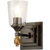 Lucas + McKearn Lighting Collection BB1022DB-1-F1G Vetiver Bathroom Vanity Light