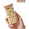 ComSaf 6Pcs 10 oz Spice Jars with Label Trial Set,