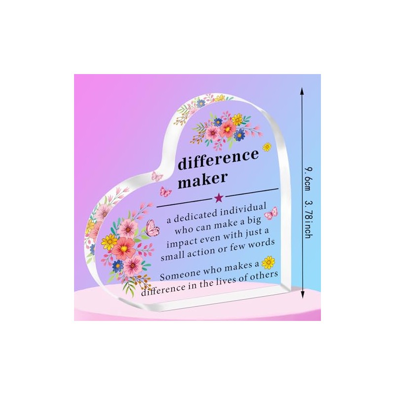 SMARGO Appreciation Gifts for Leader Boss Mentor Coworker Teacher Difference