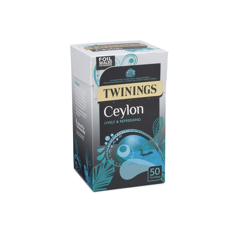 Twinings Ceylon Tea 200 Tea Bags (Multipack of 4 x