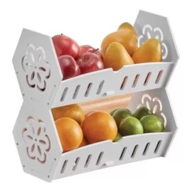 Betterware Frutero 2 Niveles Organizador Frutero Dúo Eco Resist