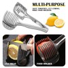 DOERDO Tomato Lemon Slicer Holder Egg Slicing Tool Onion Shredder