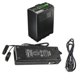 Kastar BP-U100 Battery 1 Pack and Dual D-Tap Charger for Sony HD422, PHU-60K, ILME-FX6, PXW-FS5, PXW-FS5K, PXW-FS5M2, PXW-FS7, PXW-FS7K, PXW-FS7M2, PXW-FS7M2K, PXW-FX6, PXW-FX9 XDCAM, PXW-FX9K Camera