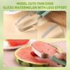 Watermelon Cutter Slicer Tool, Kaluofan 3-in-1 Watermelon Slicer Fork Cutter,