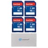 SanDisk 16 GB Class 4 SD HC Flash Memory Card