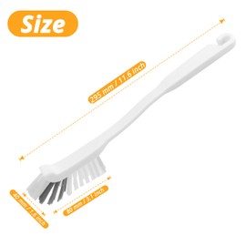SIHUUU Kitchen Scrub Brush with Handles for Bottle, Sink, Kitchen, Edge Corner Grout Bathroom, Sliding Door, Window, Right Angle Bottle, Cup, Bathroom, Deep Cleaning Brush