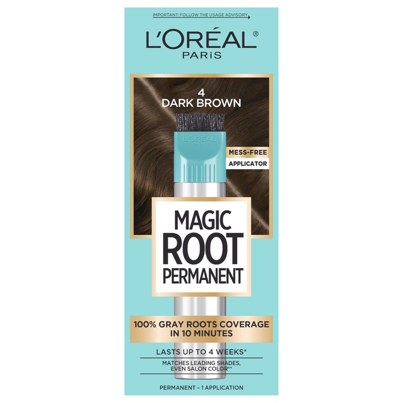 L'Oréal Paris Root Rescue Hair Color, 4 Dark Brown
