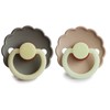 FRIGG Daisy Night Natural Rubber Baby Pacifier | Made in