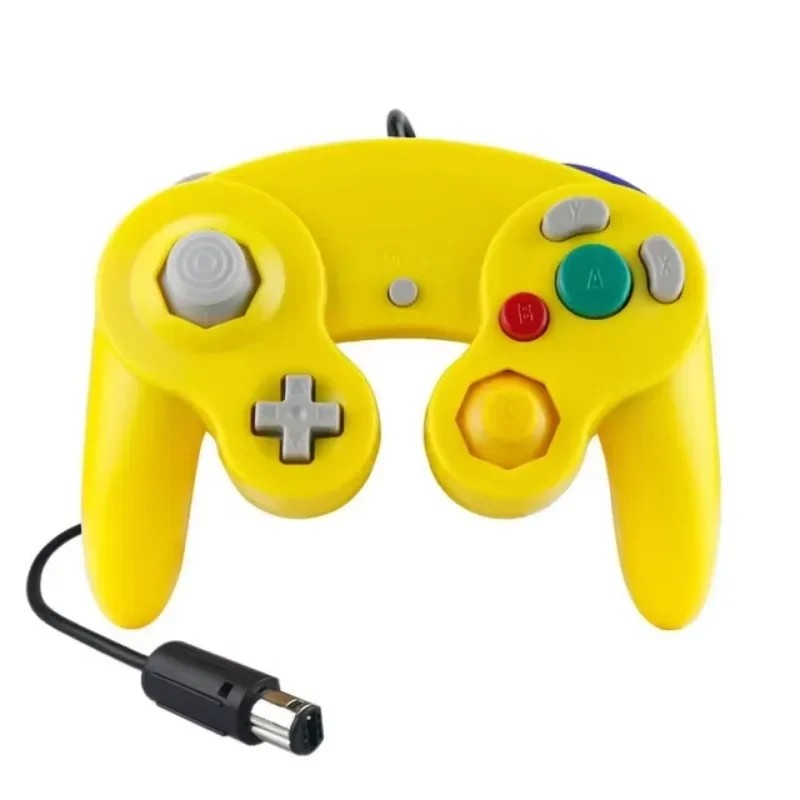 GameCube-Compatible Wired Controller for Retro Gaming – Responsive Joystick Gamepad
