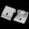 ZZLZX 4PCS Pleated and Cellular Shades Headrail Support Bracket Clip