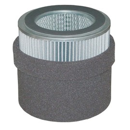 Solberg 245P™ Polyester Filter Cartridge, Blower, Vacuum Pump, 9-5/8" Height, 4-3/4" Inner Diameter, 7-7/8" Outer Diameter, 880 SCFM, Made in the USA