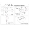 GOSO Rectangle Lamp Shades Set of 2 Large,8× 16“×10 IN