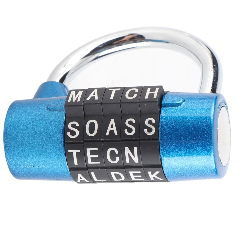 5 Dial Digit Code Combination Padlock Travel Suitcase Gym Locker