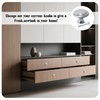 Bansusu 12Set Silver Drawer Knobs Quick Installation Excellent Material Silver