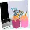 Alipis Makeup Brush Holder Cosmetic Brush Holder Stylish Pen Cup
