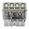 10 x Wago Connector 8 Head 0, 5–2,5 MM2 Grey