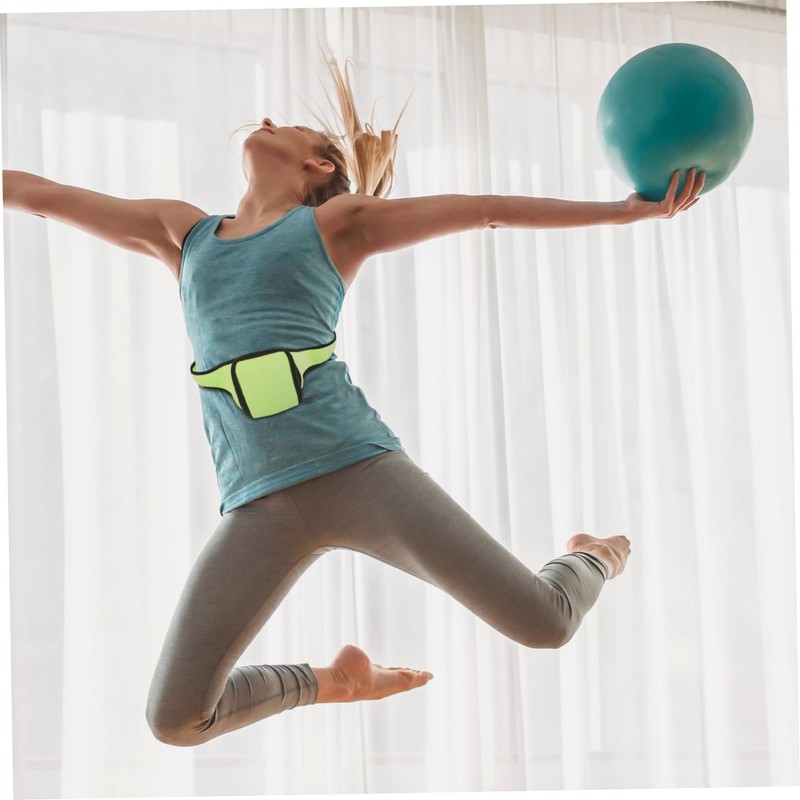 Totority 4pcs Portable Mic Belt Waist Pack for Fitness Securely