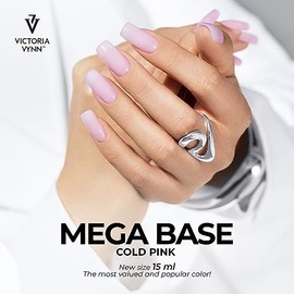 VICTORIA VYNN Victoria Vynn Mega Base Hard & Long Nails UV Led Hybrid Gel Polish 15ml (Cold Pink)