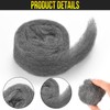 Steel Wool for Mice Control, 52 Ft 4 Rolls Coarse