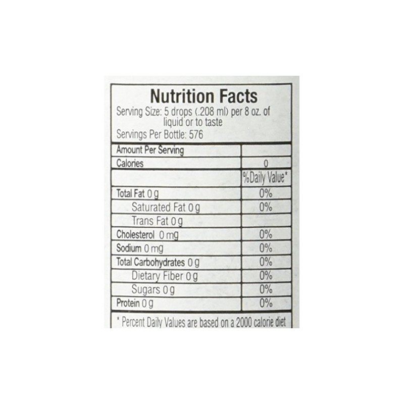 SweetLeaf SteviaClear Sweet Drops - Stevia Liquid Drops Sweetener, Pure
