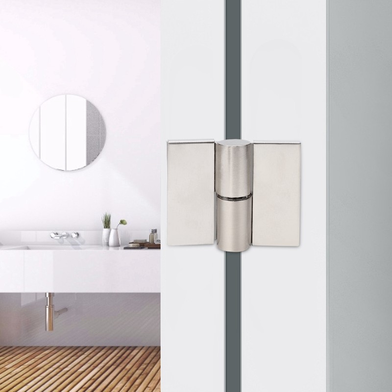 2Pcs/Set Door Hinge Replacement Hardware Accessories for Bathroom Door Partition