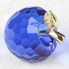 DOJOZ Crystal Apple Paperweight Craft Decoration Table top Ornament Statue