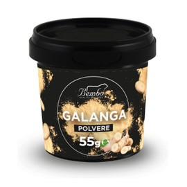 Galgant o Galanga Bembo 55 g | Spezia Naturale e Aromatica | Priva di Glutammati, Antiaddensanti, Coloranti | Confezione anti-luce e anti-ossidazione (Galgant o Galanga)