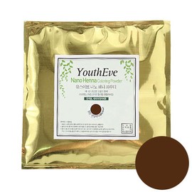 Youth Eve Henna◇ (light brown) 100g - for dyeing and gray hair cover (made in India) / 유스이브 헤나◇ (라이트브라운) 100g -염색 및 새치커버용(인도산)