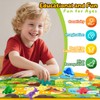 Dinosaur Playdough Sets for Kids Ages 2-4, Family Board Games