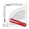 Knitting Gauge Converter Double Sided Clear Scale Knitting Stitch Counting