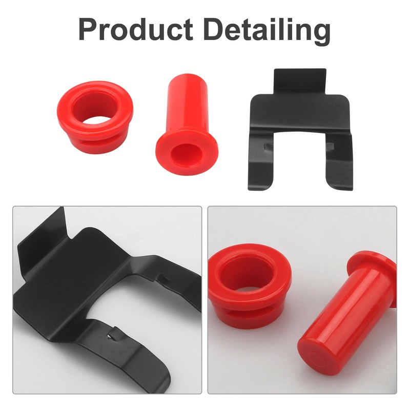 VIDABTE 70903 Pushbutton Assembly for Weather Guard, Universal Red PushButton