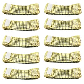 50PCS Napkin Rings, Gold Napkin Rings Buckles for Table Decorations, Wedding Receptions, Dinner or Holiday Parties, Family Gathering
